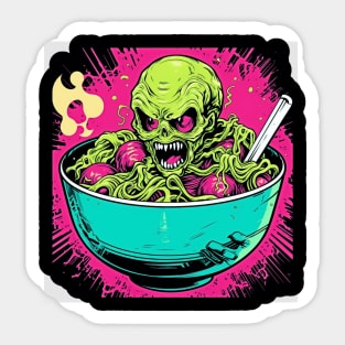 Zombie Ramen Apocalypse | Cool Japanese Ramen Noodle #9 Sticker